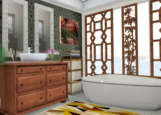 Bathroom Design Rendering