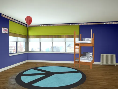 2 kid room