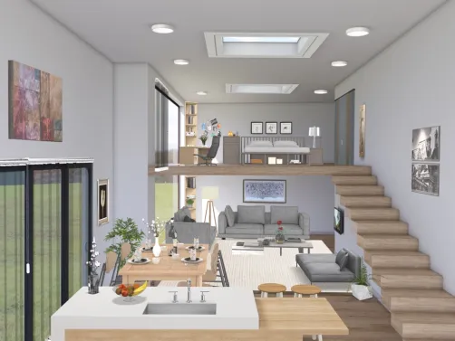 living room duplex room