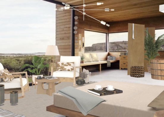 Natural bedroom 🌱🙏🏼 Design Rendering