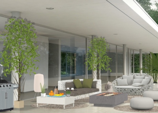terraza 🌿🍃🌲 Design Rendering