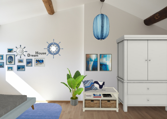 Dreaming Santorini 🇬🇷 Design Rendering