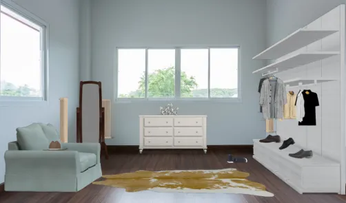 My wardrobe room