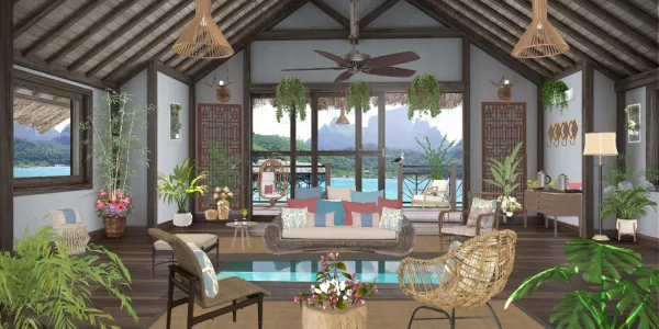 Professional interior design created with Homestyler 3D design software