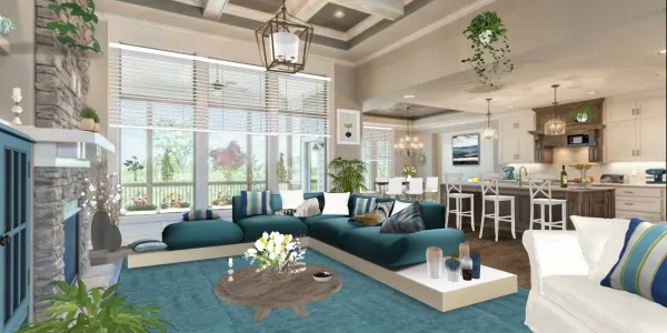 Professional interior design created with Homestyler 3D design software
