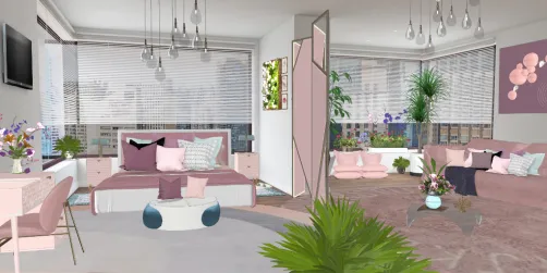 Dormitorio con salita