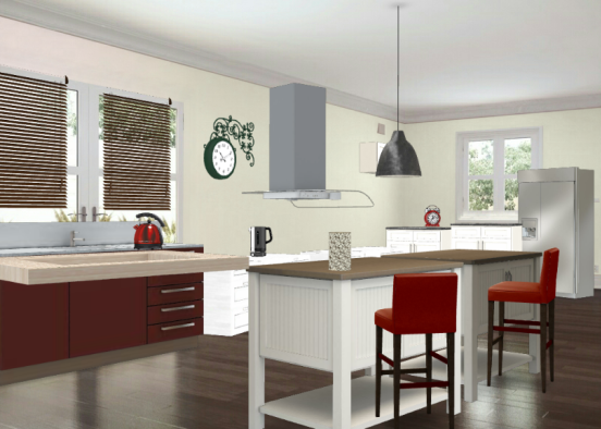 Cozinha Design Rendering