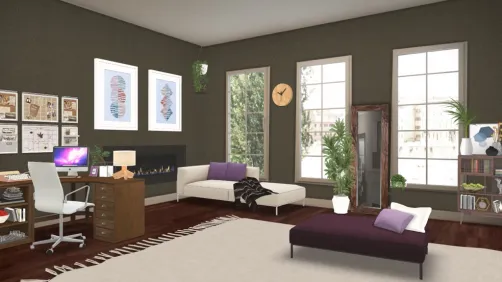 purple office
