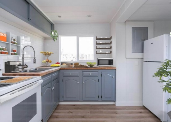 new house kitchen Design Rendering