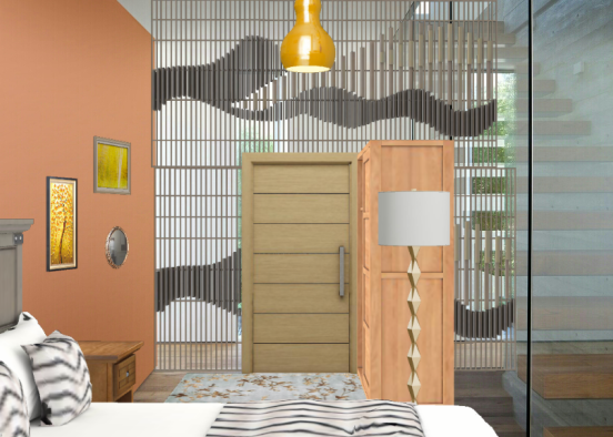 Small bedroom Design Rendering