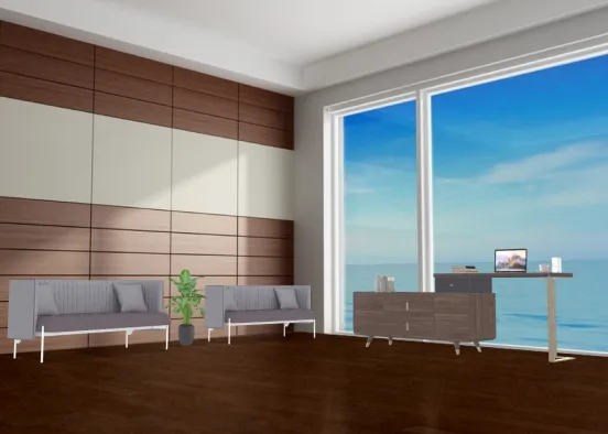 MY FIRST OFFICE 💙 Design Rendering