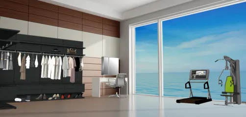 Dressed room