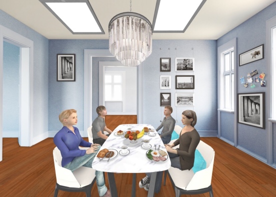 Dining with Friends Design Rendering