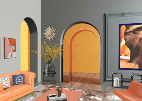the little orange room Design Rendering