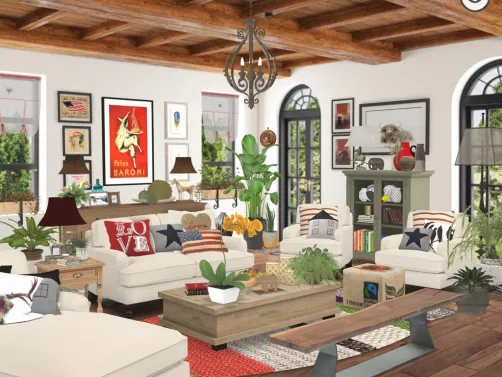 small but cozy ...... full of country charm!