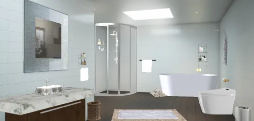 Baño elegante
