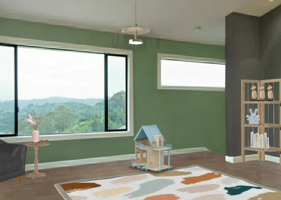 B and R play room Design Rendering