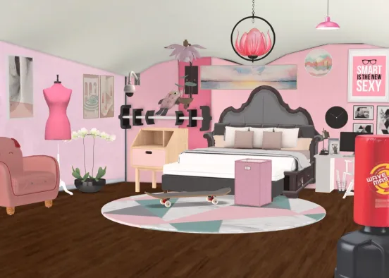 My pink room Design Rendering