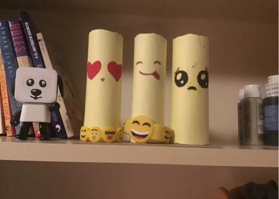 # so I couldn’t wait for my desk organizers so I made my own ones  Визуализация дизайна