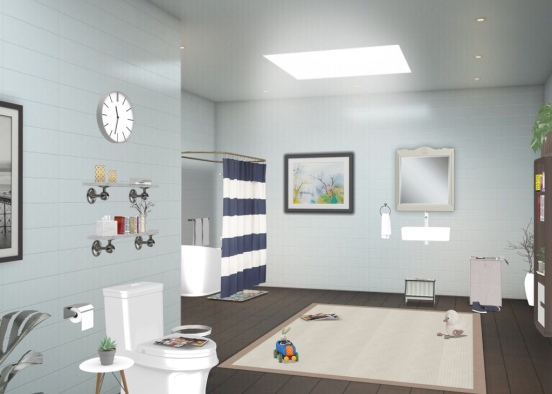 bathroom 🛁  Design Rendering