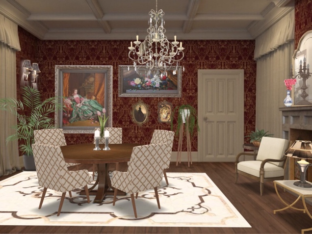 Modern Mix - Victorian inspired Dining