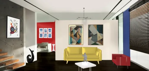 Abstract Mondrian 