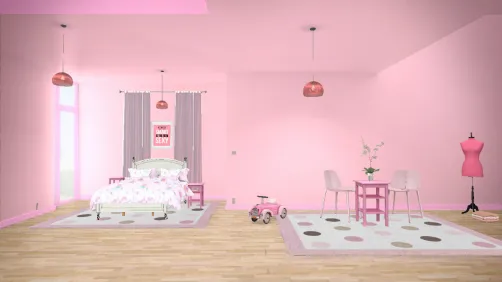 pink bedroom