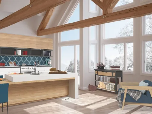 Ski Holiday Home Kitchen 