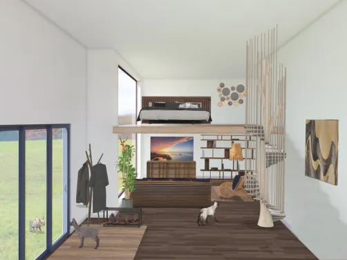 Bedroom,living rooms and back door