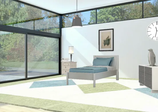 Habitación minimalista 🤗 Design Rendering