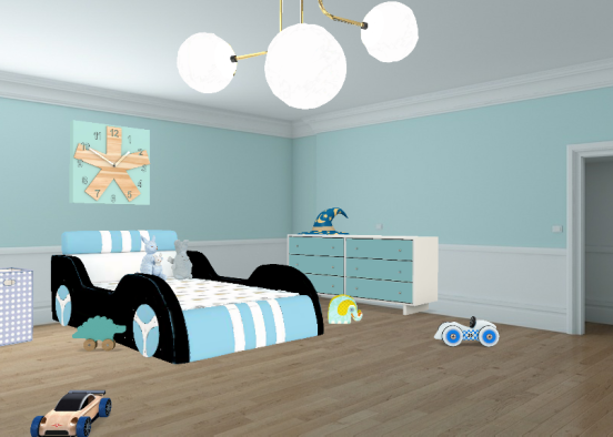 Boy room 🚗 Design Rendering