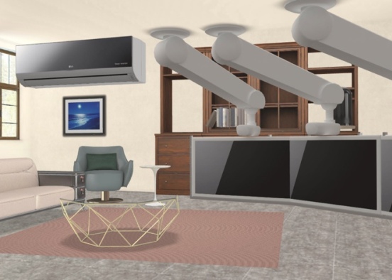 my dream living room Design Rendering