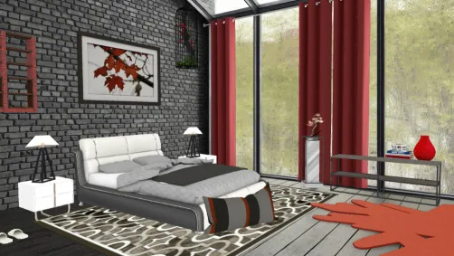 Chambre rouge