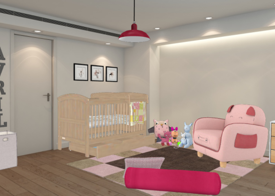 Baby Room Avril Design Rendering