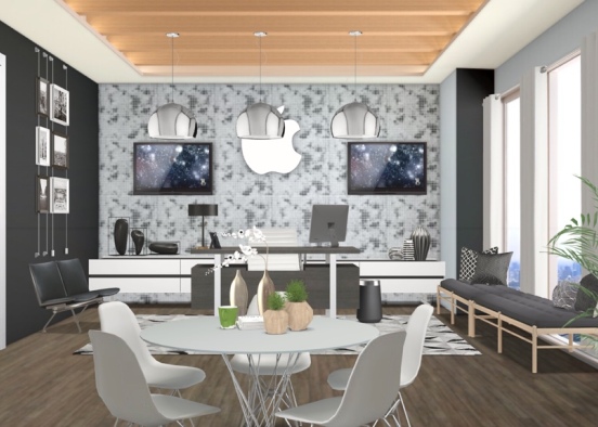 Apple CEO Office Design Rendering