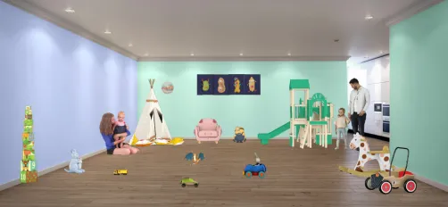 Habitación de juegos para niños