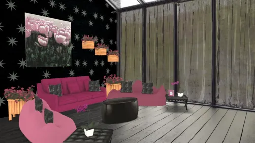 strawberry macrons in black box🍓