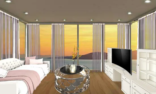Romantic Sunset Dream Design Rendering