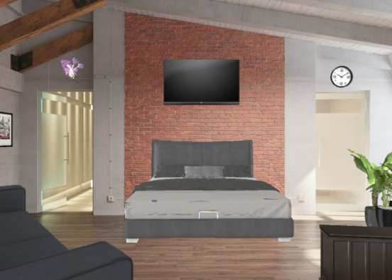 Nice Bedroom Design Rendering