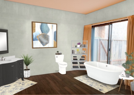 bathroom 🤍 Design Rendering