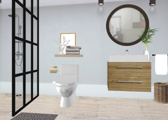 Bathroom Oslo Design Rendering
