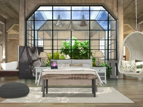 Bedroom for my BFF 🖤🤍💗