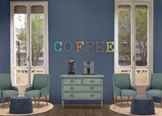 coffee lounge a place to relax  Design Rendering