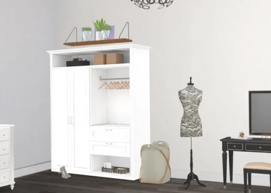 walk in closet  Design Rendering