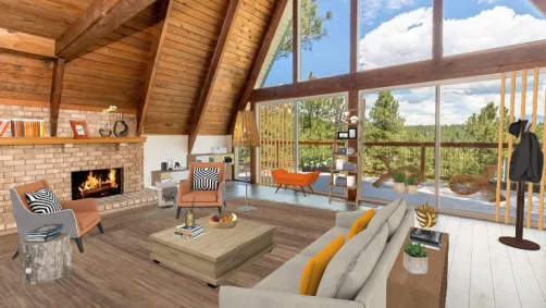 Mountain lodge