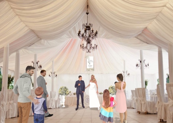 Wedding Hall Design Rendering