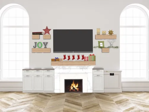 fireplace wall