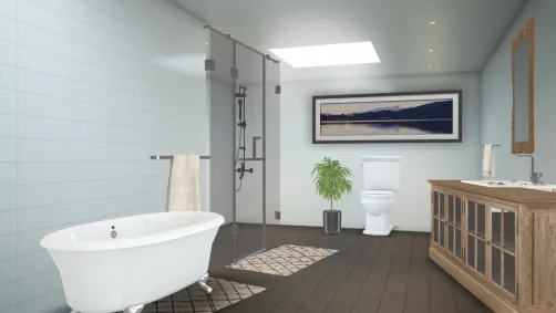 A Master Bath!