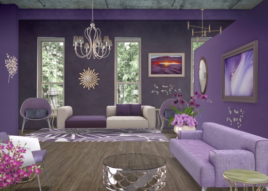 purple passion  Design Rendering