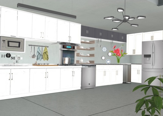 kitchen deluxe  Design Rendering